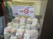  بالصور: جمعية يافا تستعد لتوزيع عشرات الطرود الغذائية بالتعاون مع جمعية التضامن 